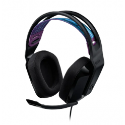 Игровая Гарнитура Logitech G335, Проводной аналоговый, Чёрный