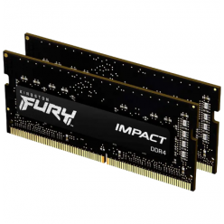 Оперативная память Kingston FURY Impact, DDR4 SDRAM, 3200 МГц, 16Гб, KF432S20IBK2/16