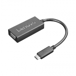 USB-адаптер Lenovo USB-C to VGA, Чёрный