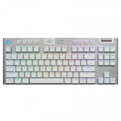 Клавиатура Logitech G915 TKL, Беспроводное, Белый