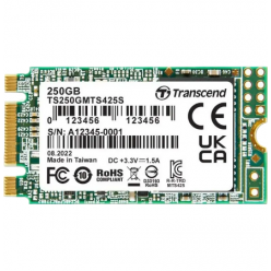 Накопитель SSD Transcend 425S, 250Гб, TS250GMTS425S
