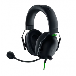 Игровая Гарнитура RAZER BlackShark V2 X, Проводной аналоговый, Чёрный