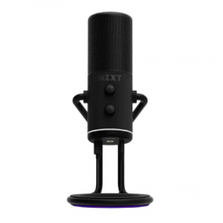 Игровой Микрофон NZXT Capsule, Проводной аналоговый, Чёрный