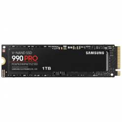 Накопитель SSD Samsung 990 PRO MZ-V9P1T0BW, 1024Гб