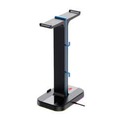 Подставка для игровой гарнитуры Havit TH650, USB, Чёрный