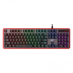 Клавиатура Havit KB870L, Проводное, Чёрный