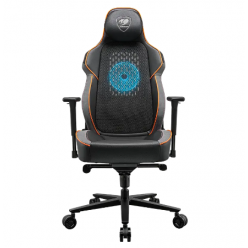 Игровое кресло Cougar NxSys AERO, Искусственная кожа, Черный | Оранжевый