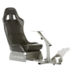 Игровое кресло Playseat Evolution, Искусственная кожа, Чёрный