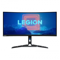 34" Игровой монитор Lenovo Y34wz-30, VA 3440x1440 WQHD, Чёрный