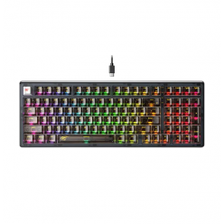 Клавиатура Havit KB875L, Проводное, Прозрачный
