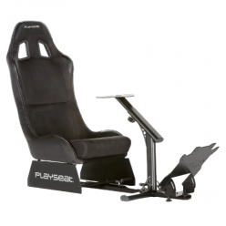 Игровое кресло Playseat Evolution, Замша, Чёрный