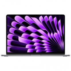 Ноутбук 15,3" Apple MacBook Air A3114, Space Grey, M3 with 8-core CPU and 10-core GPU, 8Гб/512Гб, macOS Sonoma