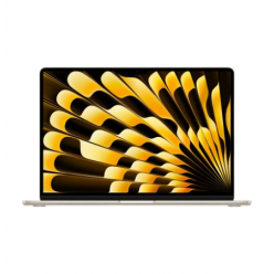 Ноутбук 15,3" Apple MacBook Air A3114, Starlight, M3 with 8-core CPU and 10-core GPU, 8Гб/512Гб, macOS Sonoma