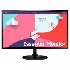 23,5" Монитор Samsung S24C360E, VA 1920x1080 FHD, Чёрный