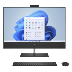 Моноблок HP Pavilion 32, 31,5", Intel Core i5-13400T, 16Гб/1024Гб, FreeDOS, Чёрный