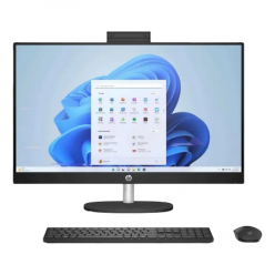 Моноблок HP 27-cr0022ci, 27", Intel Core i7-1355U, 16Гб/512Гб, FreeDOS, Чёрный