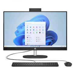 Моноблок HP 27-cr0037ci, 27", Intel Core i3-1315U, 8Гб/512Гб, FreeDOS, Чёрный