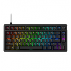 Клавиатура HyperX Alloy Rise 75, Проводное, Чёрный