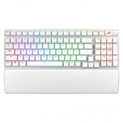 Клавиатура ASUS ROG Strix Scope II 96, Проводное / беспроводное, Белый