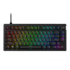 Клавиатура HyperX Alloy Rise 75, Проводное, Чёрный
