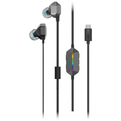 Игровая Гарнитура Lenovo Legion E510, Проводной аналоговый, Stormy Gray