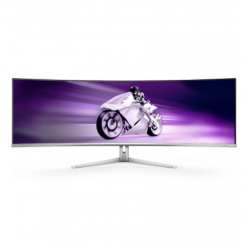 49" Игровой монитор Philips 49M2C8900, QD OLED 5120x1440 Dual QHD, Белый