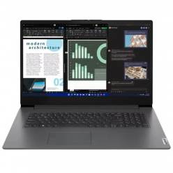 Ноутбук для бизнеса 17,3" Lenovo V17 G4 IRU, Iron Grey, Intel Core i7-1355U, 16Гб/512Гб, Без ОС