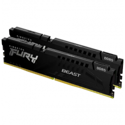 Оперативная память Kingston FURY Beast, DDR5 SDRAM, 6000 МГц, 64Гб, KF560C30BBEK2-64
