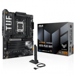 Материнская плата ASUS TUF GAMING X870-PLUS WIFI, AM5, AMD X870, ATX