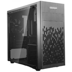 Компьютерный корпус Deepcool MATREXX 30, Mini-Tower, Без блока питания, Чёрный