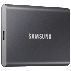 Внешний портативный SSD накопитель Samsung T7, 500 ГБ, Grey (MU-PC500T/WW)