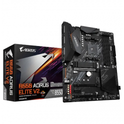 Материнская плата Gigabyte B550 AORUS ELITE V2, AM4, AMD B550, ATX