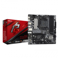 Материнская плата ASRock B550M PHANTOM GAMING 4, AM4, AMD B550, Micro-ATX