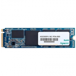 Накопитель SSD Apacer AS2280P4, 512Гб, AP512GAS2280P4-1