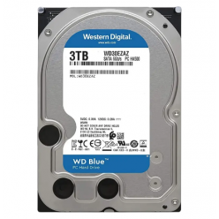 Жесткий диск Western Digital WD Blue, 3.5", 3 ТБ <WD30EZAZ>