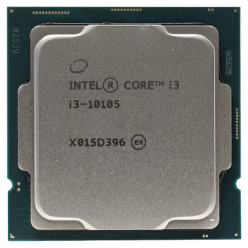 Процессор Intel Core i3-10105, Intel UHD 630, Без кулера | Tray