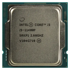 Процессор Intel Core i5-11400F, Нет встроенной графики, | Tray