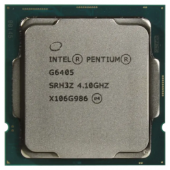 Процессор Intel Pentium G6405, Intel UHD 610 Graphics, Без кулера | Tray