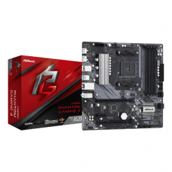 Материнская плата ASRock A520M PHANTOM GAMING 4, AM4, AMD A520, Micro-ATX