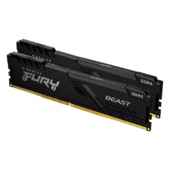 Оперативная память Kingston FURY Beast, DDR4 SDRAM, 3200 МГц, 16Гб, KF432C16BBK2/16