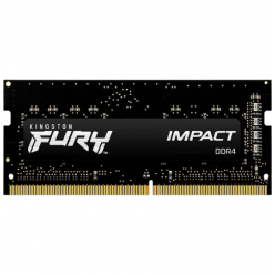 Оперативная память Kingston FURY Impact, DDR4 SDRAM, 3200 МГц, 8Гб, KF432S20IB/8