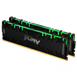 Оперативная память Kingston FURY Renegade RGB, DDR4 SDRAM, 3200 МГц, 16Гб, KF432C16RBAK2/16