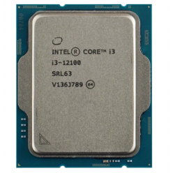 Процессор Intel Core i3-12100, Intel UHD Graphics 730 | Tray