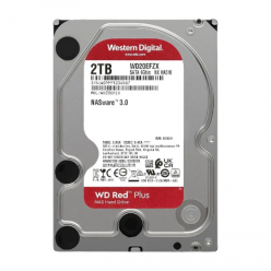 Жесткий диск Western Digital WD Red Plus, 3.5", 2 ТБ <WD20EFZX>