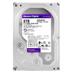 Жесткий диск Western Digital WD Purple, 3.5", 8 TБ <WD84PURZ>