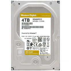 Жесткий диск Western Digital WD Gold, 3.5", 4 ТБ <WD4003FRYZ>