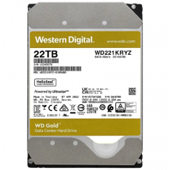 Жесткий диск Western Digital WD Gold, 3.5", 22 TB <WD221KRYZ>