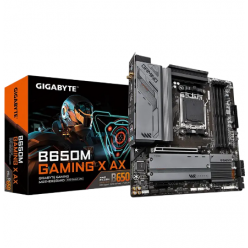 Материнская плата Gigabyte B650M GAMING X AX, AM5, AMD B650, Micro-ATX