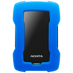 Внешний портативный жесткий диск ADATA HD330, 1 ТБ, Синий (AHD330-1TU31-CBL)