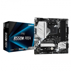 Материнская плата ASRock B550M Pro4, AM4, AMD B550, Micro-ATX